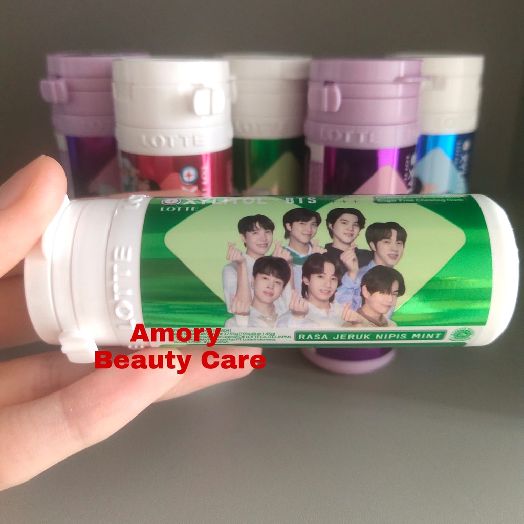 Jual Lotte Xylitol x BTS / Permen Karet BTS / Xylitol BTS korea