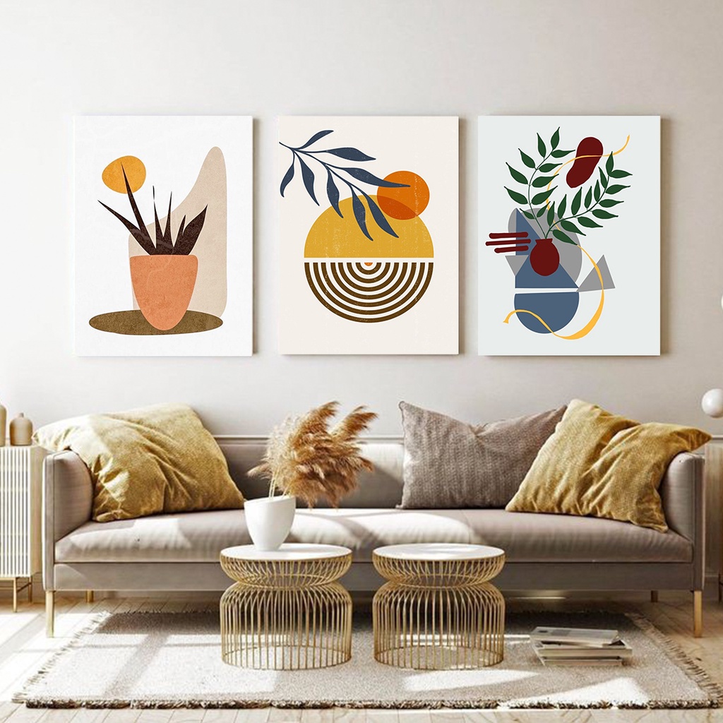 Jual Hiasan Dinding Ruang Tamu Aesthetic Estetik Nordic Ukuran 47x31