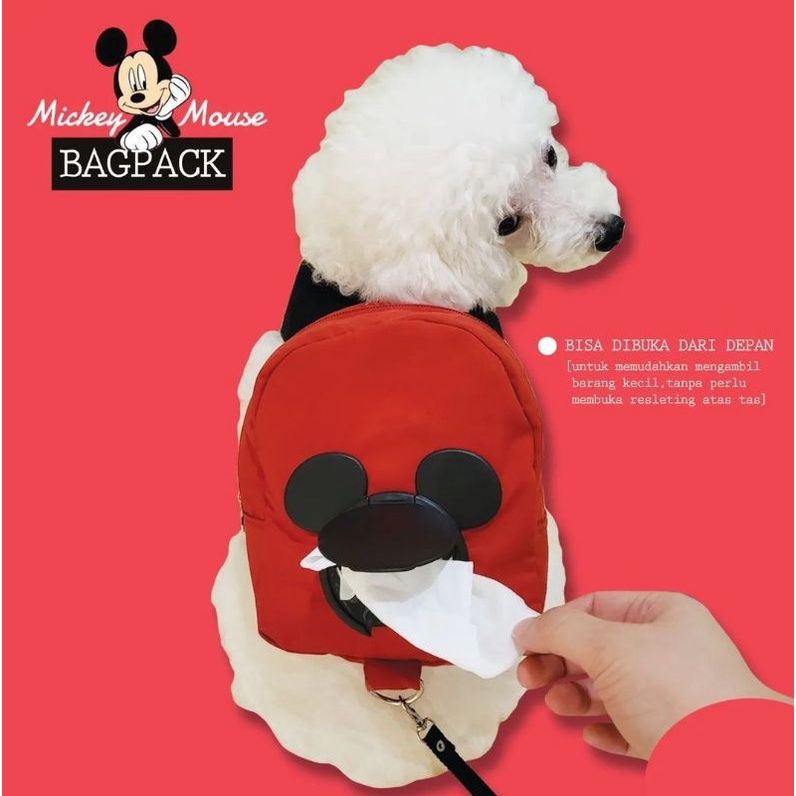 Mickey mouse backpack outlet leash