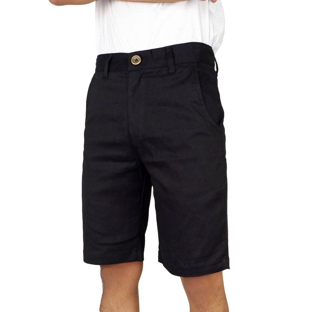 Jual GOOD BYE EX - Chinos Shorts Pants Black | Shopee Indonesia