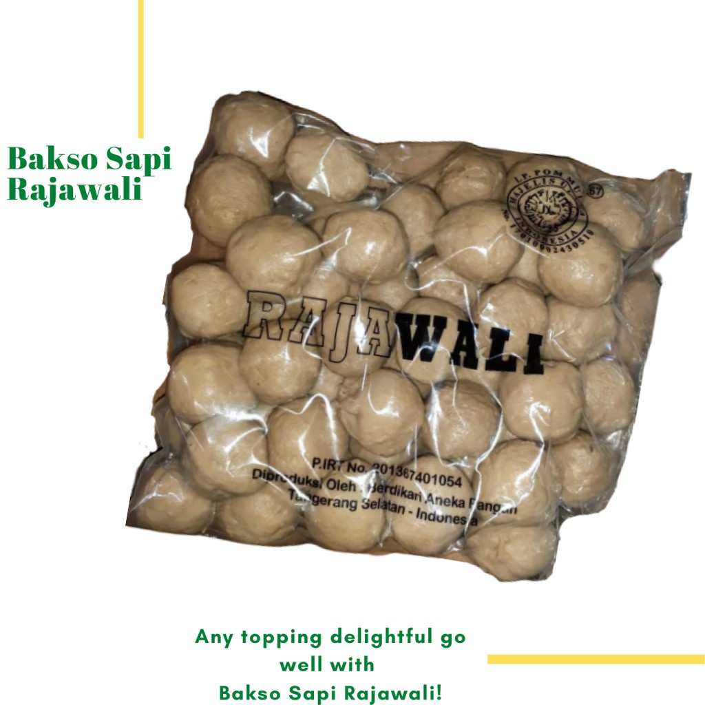Jual Bakso / Baso Rajawali Isi 50 Pcs | Shopee Indonesia