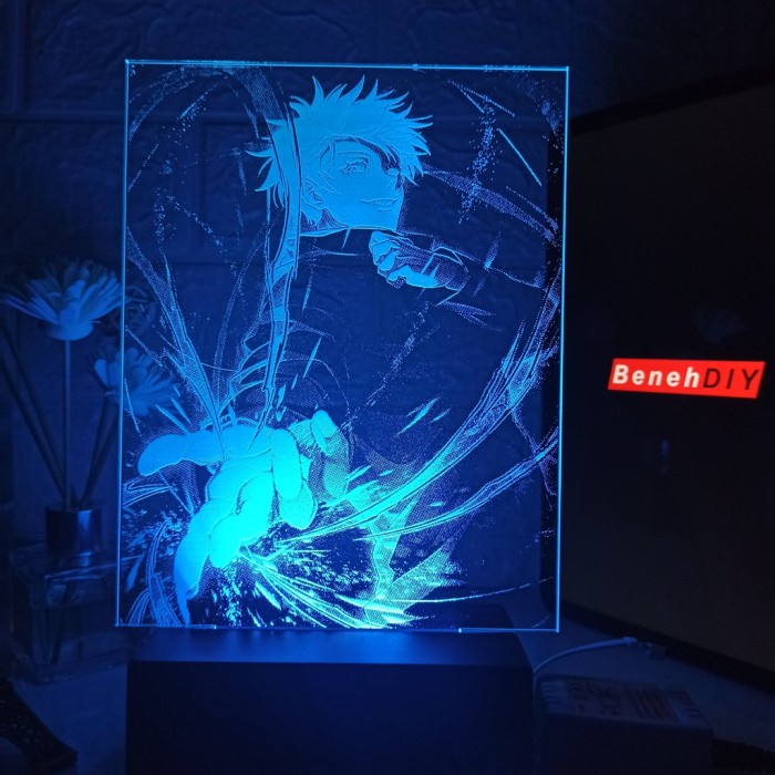 Jual Jujutsu Kaisen Gojo LAMPU LED PURINSU ANIME AKRILIK | Shopee Indonesia
