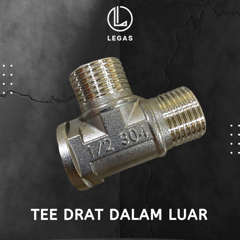 Jual Tee stainless 1/2 
