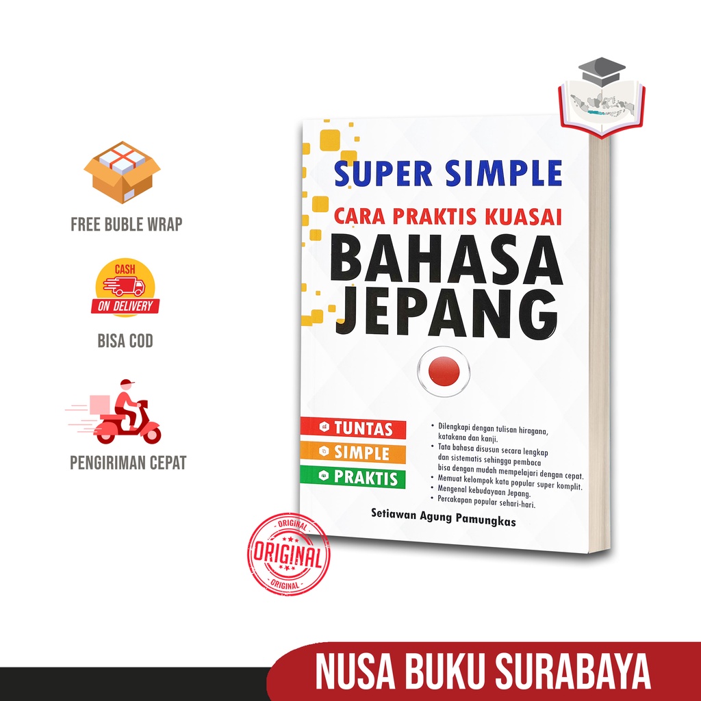 Jual Buku Bahasa Jepang - Super Simple Cara Praktis Kuasai Bahasa ...