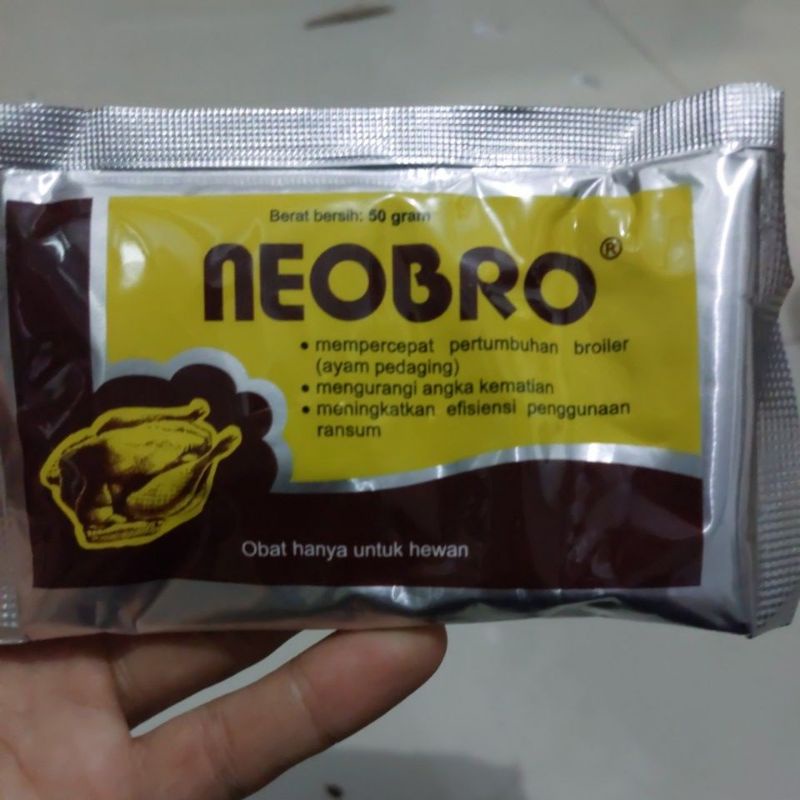 Jual NEOBRO VITAMIN AYAM Broiler PEDAGING POTONG 50 gram | Shopee Indonesia