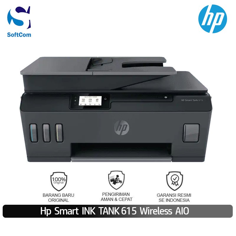 Jual Printer HP Smart INK TANK 615 Wireless ALL IN ONE | Shopee Indonesia