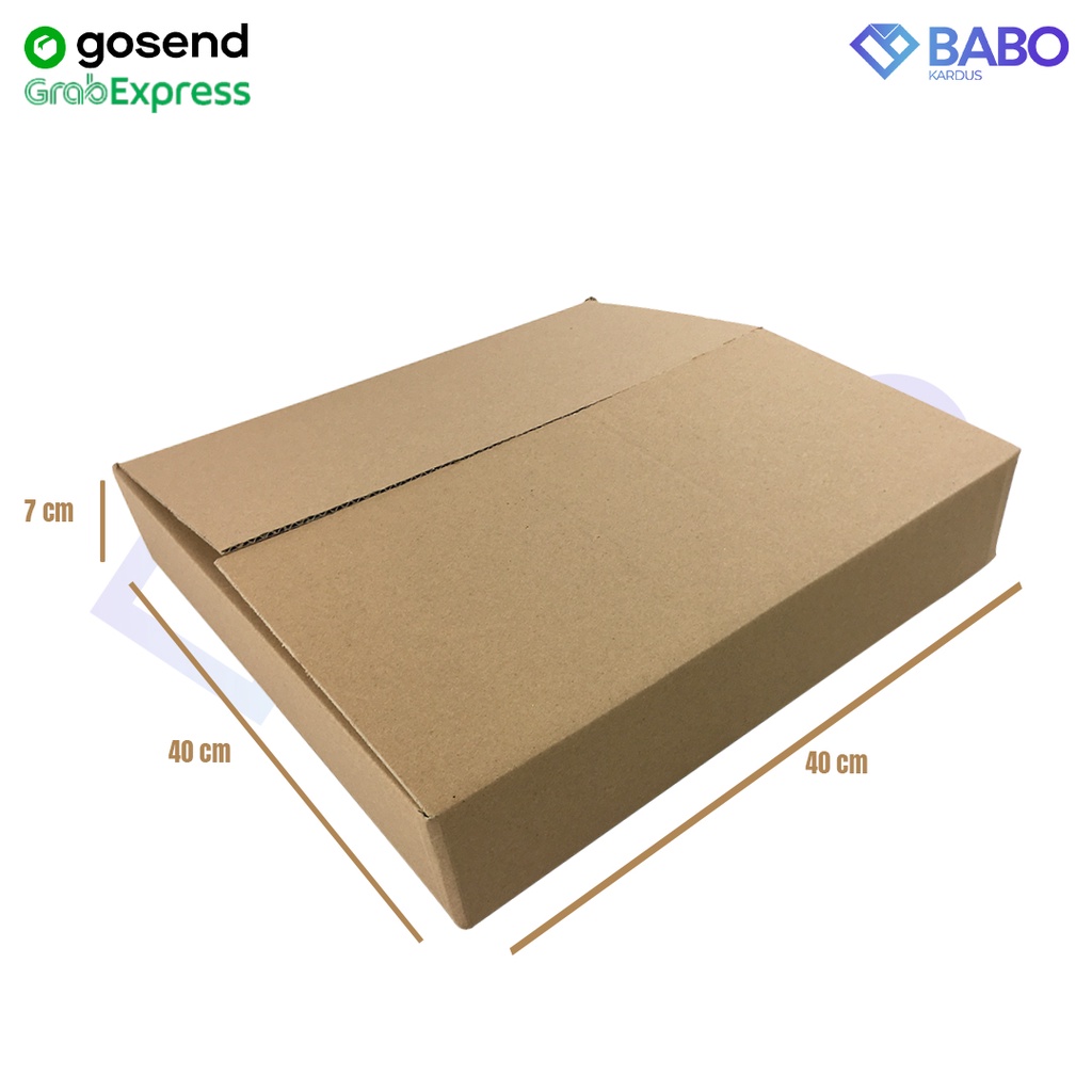 Jual KARDUS|KOTAK|KARTON|PACKAGING 40x40x7 cm MURAH (Kardus 40 x 40 x 7 ...