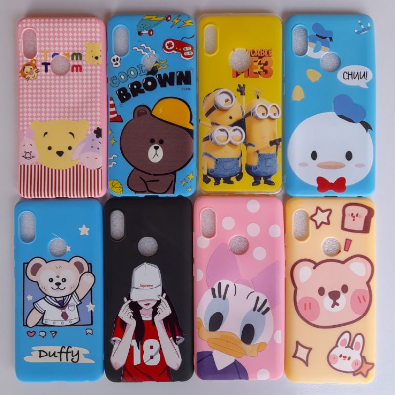 Jual Xiaomi Redmi Note 5 Pro Case Softcase Karakter Gambar Disney Pooh Minion Beruang Donal 3961