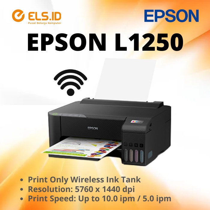 Jual Printer Epson Ecotank L1250 Wireless Shopee Indonesia 8662