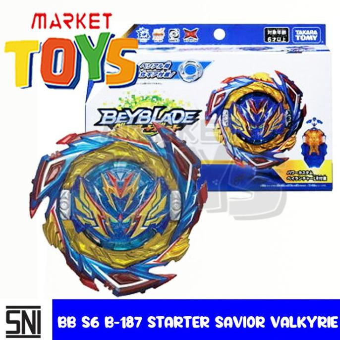 Jual Takara Tomy Beyblade B187 Starter Savior Valkyrie Mainan Anak ...