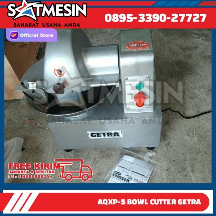 Jual Aqxp 5 Bowl Cutter Getra Tq 5 Mesin Pengaduk Adonan Bakso Shopee