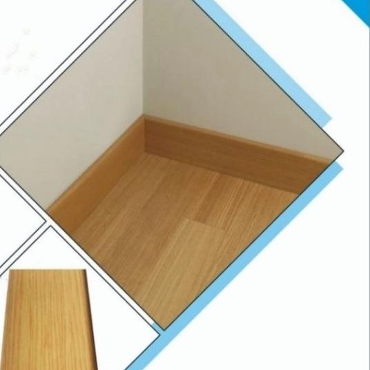 Jual Plin Pvc Plint Pvc List Plank Isi Meter Perbatang Kd Tinggi Cm Shopee