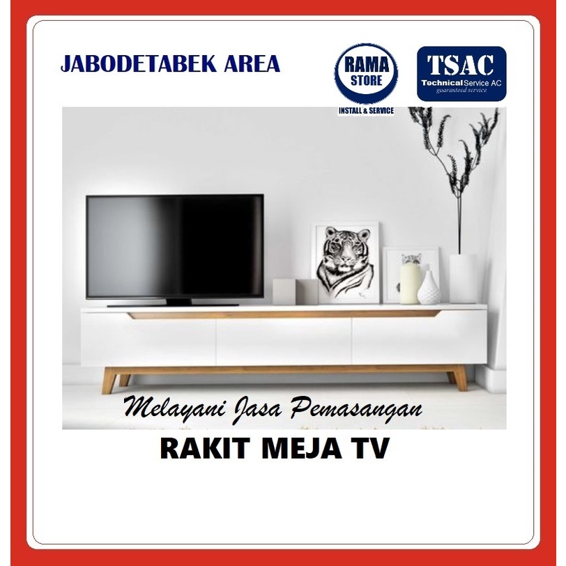 Jual Jasa Install Pasang atau Rakit Meja TV (MURAH) | Shopee Indonesia