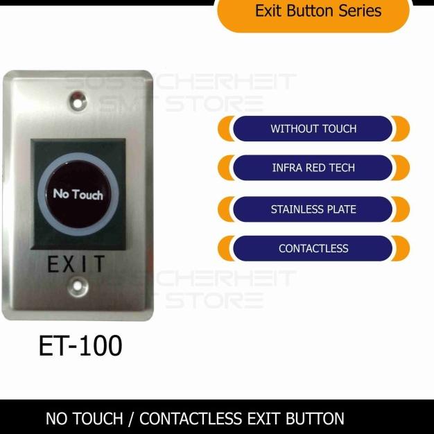 Jual No Touch Contactless Exit Button Access Control | Shopee Indonesia