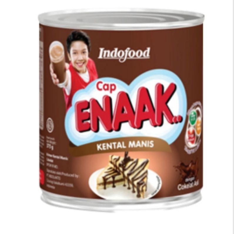 Jual Susu Kental Manis Cap Enak Coklat Kaleng 370gr Isi 1 Satu