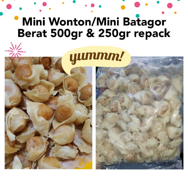 Jual Wonton Mini / Pangsit Mini | Shopee Indonesia