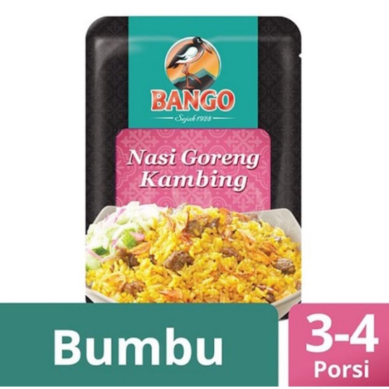 Jual Bango Bumbu Nasi Goreng Kambing 3-4 Porsi | Shopee Indonesia