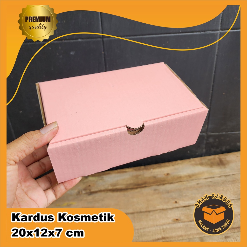 Jual KARDUS BOX HAMPERS 20X12X7 Cm B FLUTE / Kardus Box Polos / Kardus ...