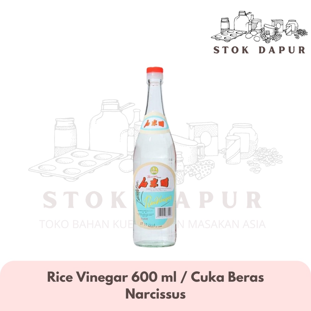Jual Narcissus Rice Vinegar 600ml / Cuka Beras / Cuka Putih Shopee