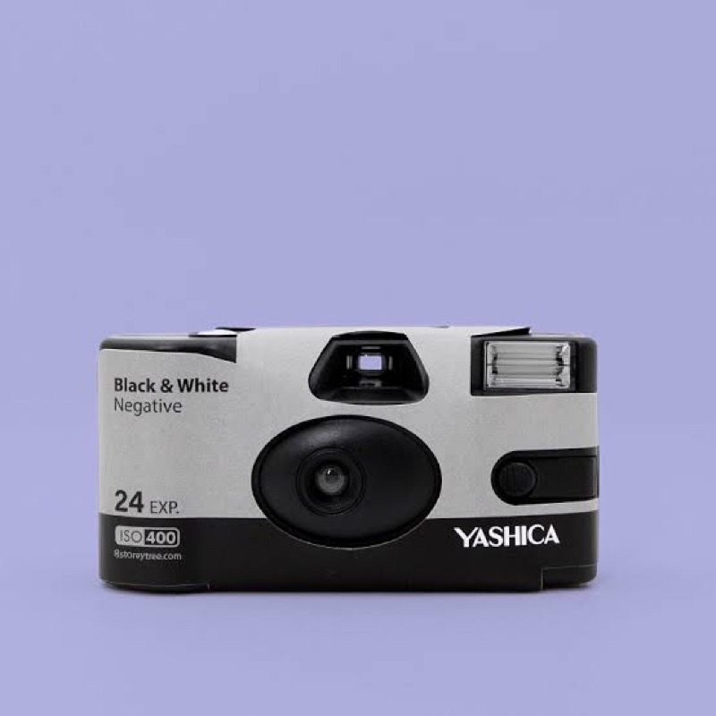 Jual Yashica Disposable Camera Black & White 400 Disposable Camera Shopee Indonesia