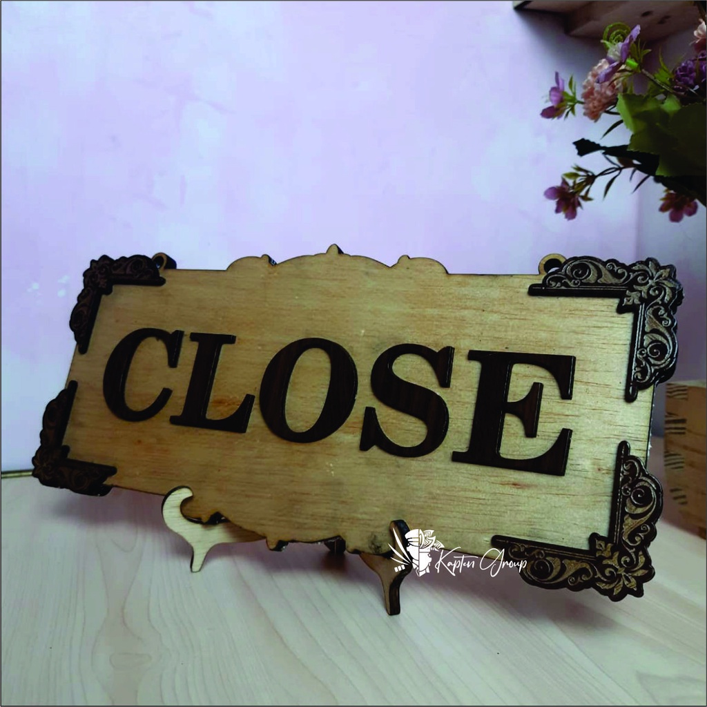 Jual Penanda Toko Buka Tutup - Open Close Sign | Shopee Indonesia