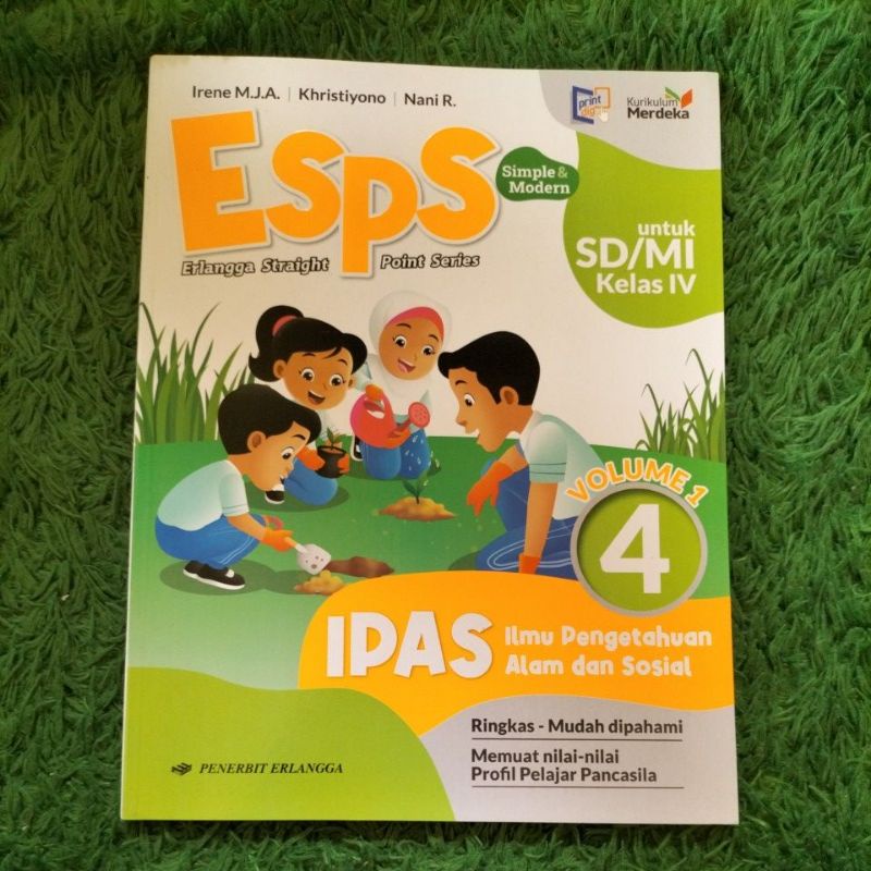 Jual ORIGINAL BUKU ESPS IPAS ILMU PENGETAHUAN ALAM DAN SOSIAL KELAS 4 ...