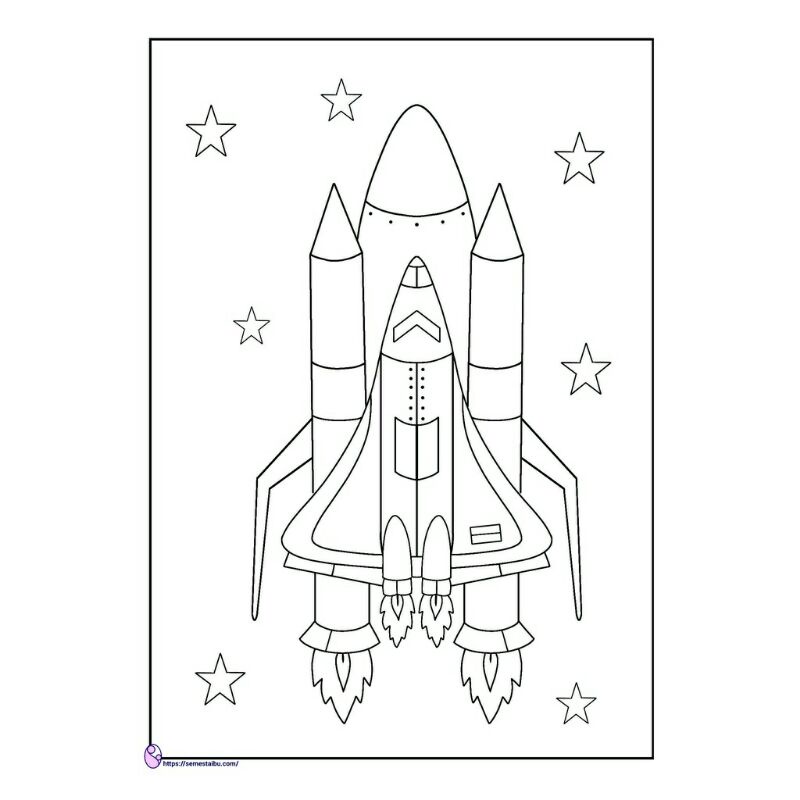 Jual sketsa gambar mewarnai ukuran A4 (HVS) | Shopee Indonesia