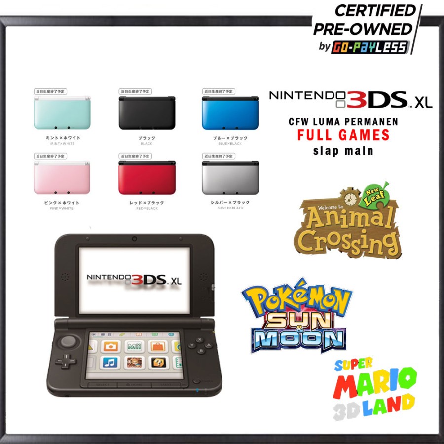 Nintendo 2024 3ds harga