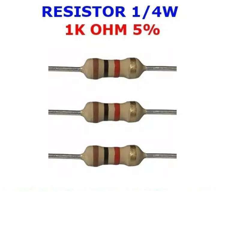 Jual Resistor 1K (1000 ohm) | Shopee Indonesia