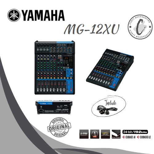 Jual Yamaha MG12XU 12-Channel Mixer with Efek Original Yamaha MG-12XU ...