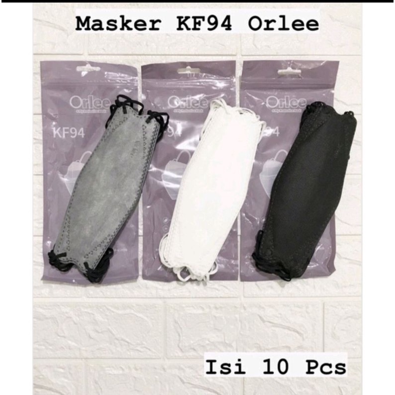 Jual Masker Kf Orlee Emboss Ply Izin Kemenkes Isi Pcs Shopee Indonesia