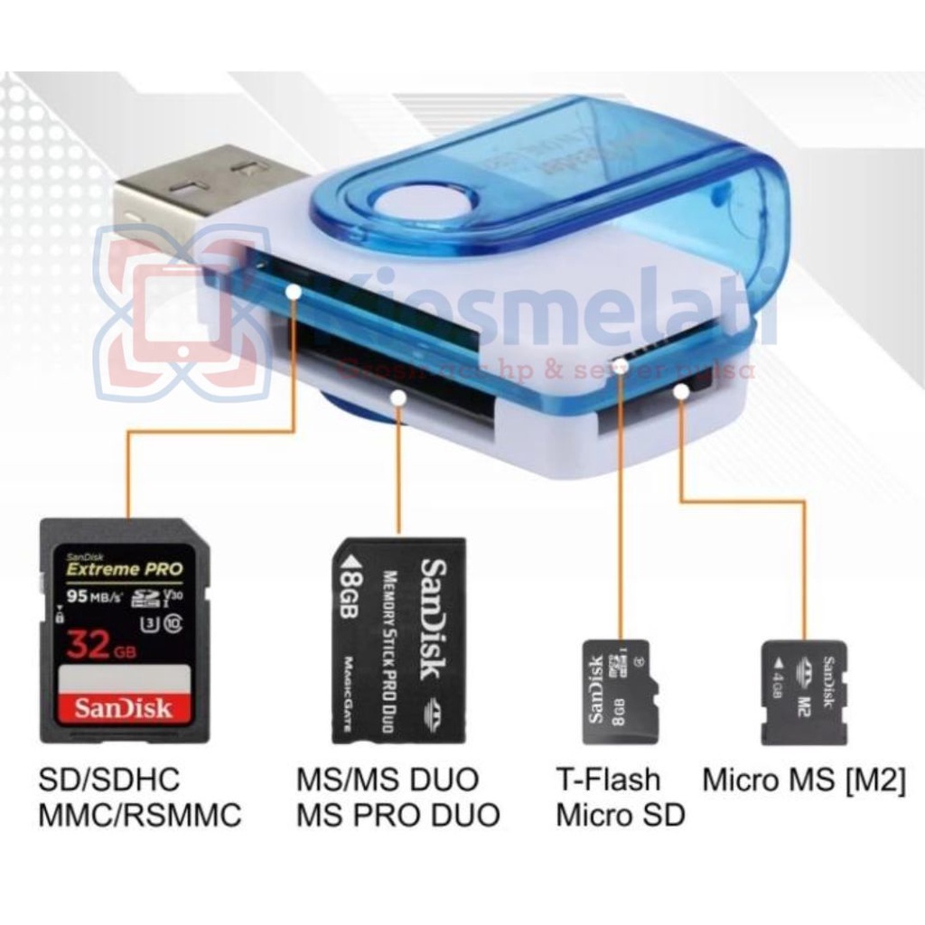 Jual Usb card reader samsung micro 1 slot memori micro ucb card