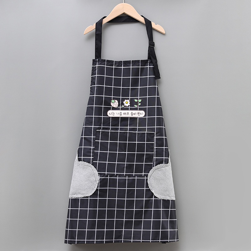 Jual Apron Celemek Masak Dapur Berkualitas Premium Pelindung Pakaian ...