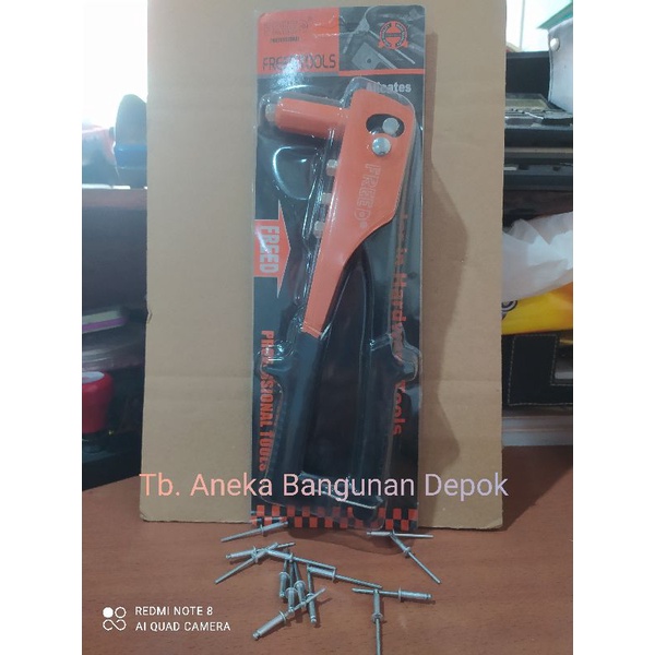 Jual Tang Rivet merk Freed- Tembakan Paku Rivet Bonus 10 psc paku rivet ...