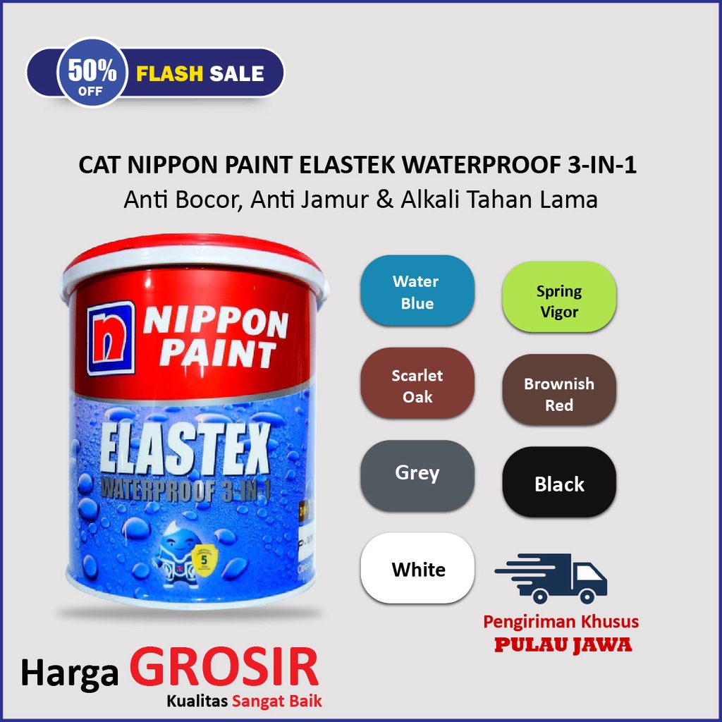 Jual Cat Tembok Dinding Rumah Kamar Anti Jamur Lembab Air Estetik