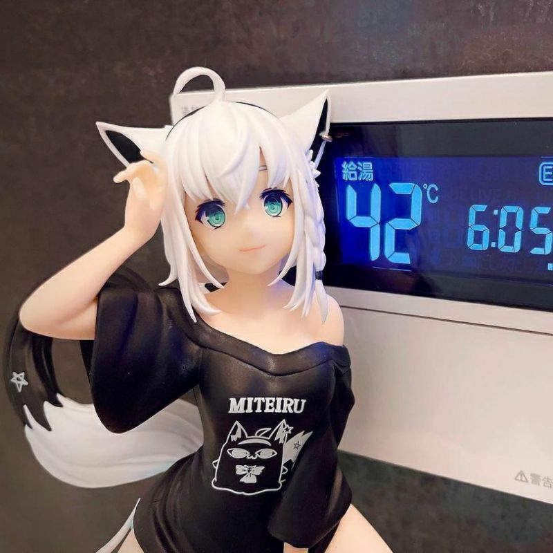 Figurine Banpresto Hololive - Shirakami Fubuki 'Relax Time' - Vtuber - Neuf Sous Blister - Japon