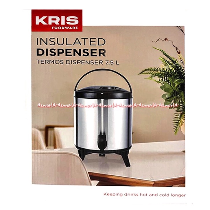 Jual Kris Foodware 7.5L Insulated Dispenser Termos Dispenser 7.5 Litter
