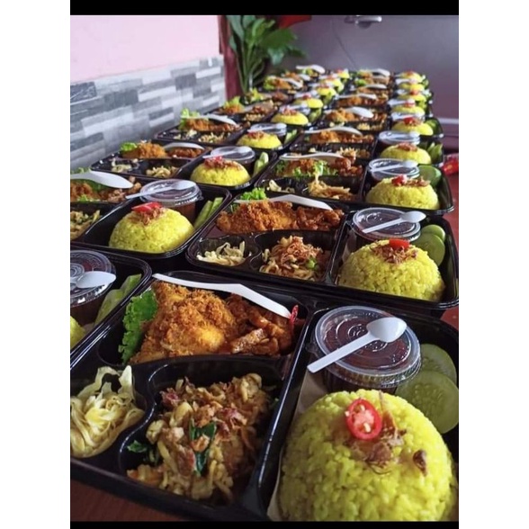 Jual Paket Bento Nasi Kuning Shopee Indonesia