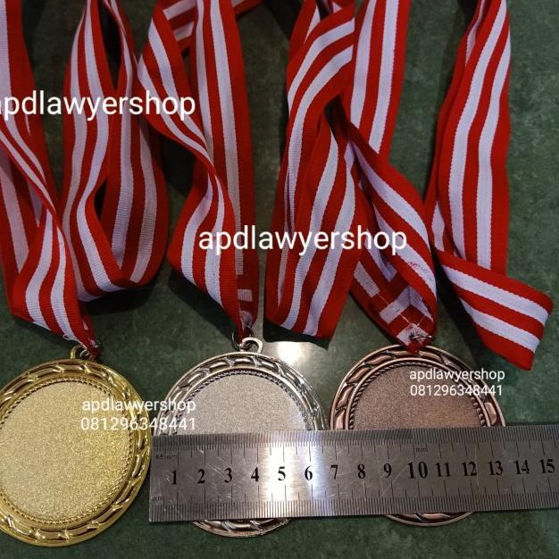 Jual Medali Logam Mendali besi Medali Emas Perak Perunggu 1 Set plus ...