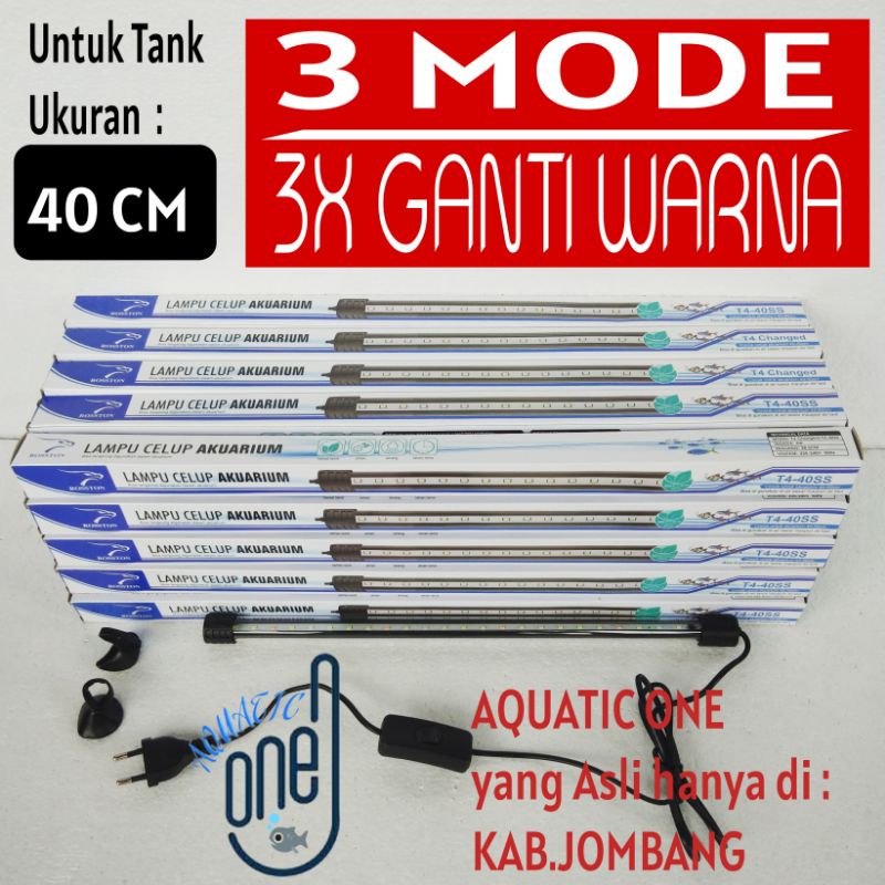 Jual Lampu Celup Led Aquarium Tank Cm Cm Rosston T Ss Mode X