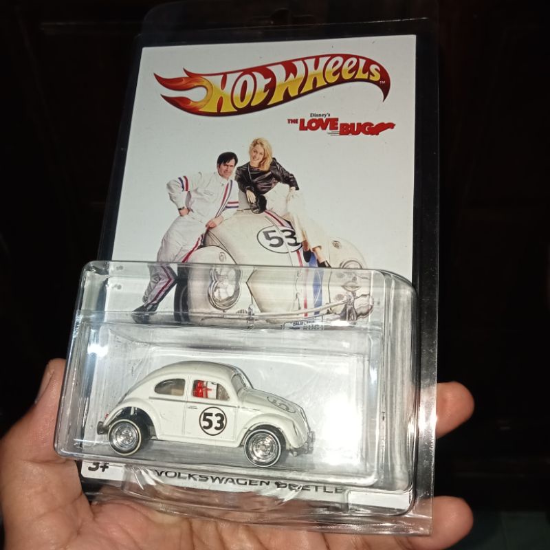 Jual HERBIE 53 The Love Bug VW Beetle Custom Card And Diecast Rubber ...