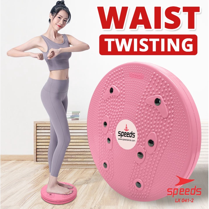 Jual Speeds Waist Twisting Magnetic Alat Olahraga Pengecil Perut Alat Olaragah Putar Pelangsing