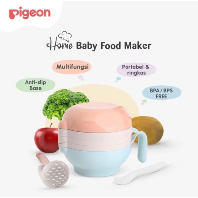 Jual Pigeon Baby Food Maker (Perlengkapan makan baby) Shopee Indonesia