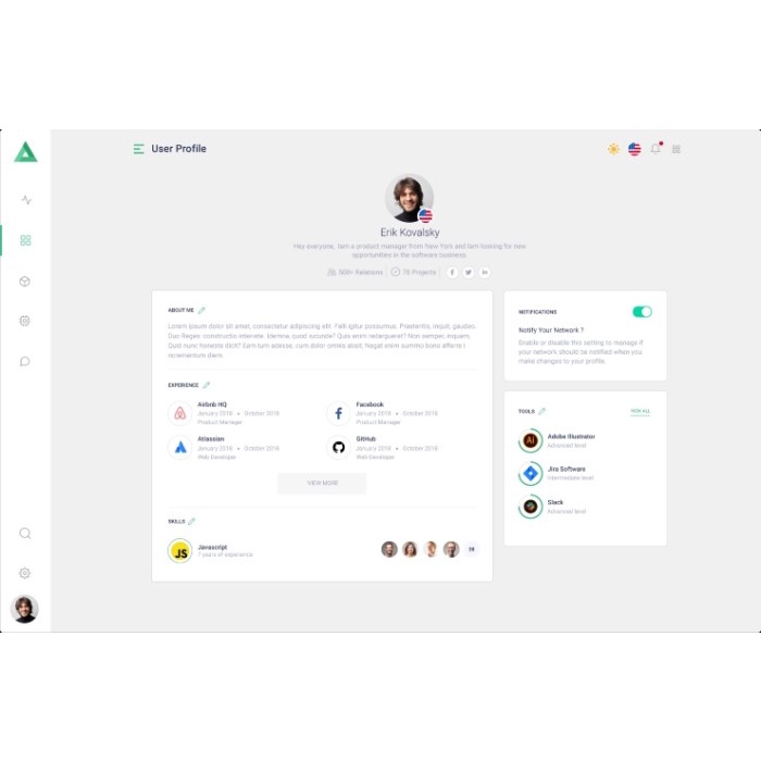 Jual Vuero v2.4.0 - VueJS 3 Admin Dashboard Template and Webapp UI Kit ...