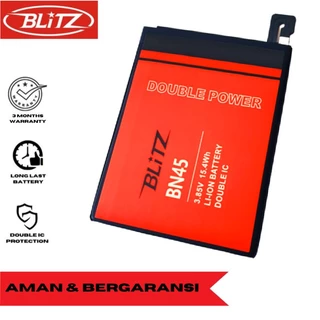 BLiTZ Baterai Xiaomi BN48 / BN45 Double Power Redmi Note 5 / Note 5 Pro / Note 6 Pro