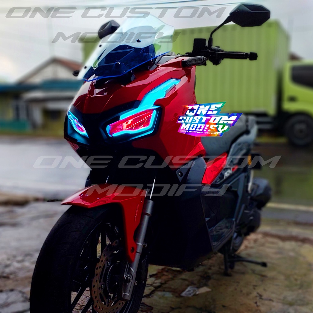 Jual LAMPU LED ALIS DRL BONUS DEVIL EYES ADV 150 & 160 ALL NEW ADV 2020 ...