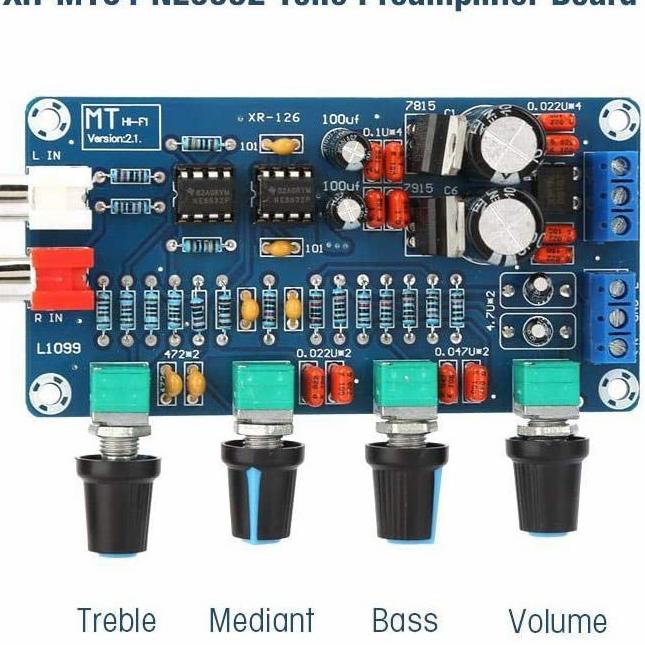 Jual Tone Control Ne Hi Fi Pre Amplifier Stereo Shopee Indonesia