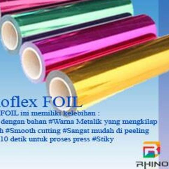 Jual Polyflex Korea / poly flex / Rhino flex FOIL Gold | Shopee Indonesia