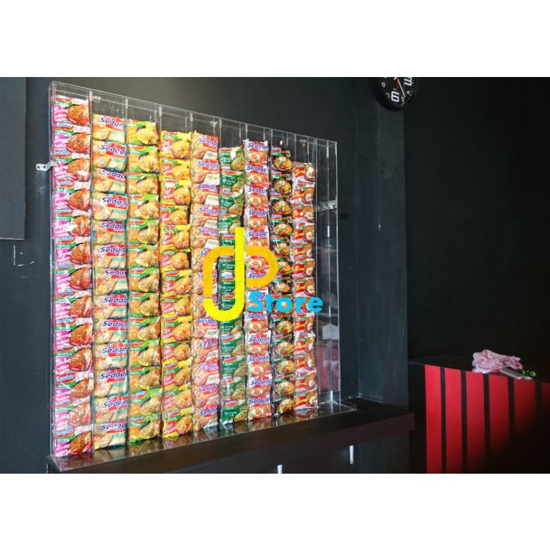 Jual Rak Mie Instan Akrilik/Display Acrylic | Shopee Indonesia