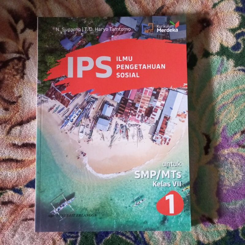 Jual ORIGINAL BUKU IPS ILMU PENGETAHUAN SOSIAL KELAS 7 SMP/MTS ...